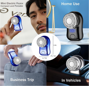 Mini Afeitadora Eléctrica Portátil